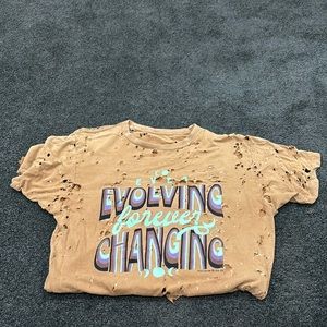 T-shirt with graphic design